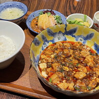 中華旬彩 森本 - 麻婆豆腐ランチ＋ミニよだれ鶏
