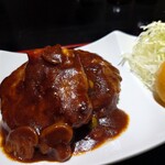 ほびーい喫茶店 - ハンバーグ