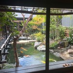 炭焼うな富士 - ❀『中庭』
      
      錦鯉を眺めながら
      美味しい鰻に舌鼓｡⋆*˸*ꕤ˸*✻*.(๓´͈ ˘ `͈๓).*✻*˸ꕤ*˸*