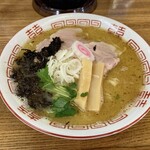 きくや - 鶏と魚介の荒焚き中華SOBA
