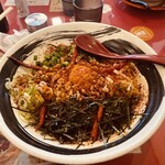 麺屋だいず - 【大盛】台湾まぜそば　天狗　Lv3　15辛