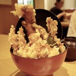 Tempura Tenkiyo - 大江戸天丼2500円