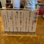 らーめん 陽八 - メニュー