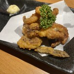 個室居酒屋 鳥ちゃん - タコの唐揚げ