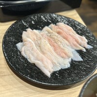 豚焼肉 グルマンズ - 朝びきとんちゃん(小腸)