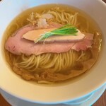 らぁ麺 あおば - 冷やしラーメン(塩)