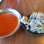 炭火ホルモン壱 - 千枚刺し