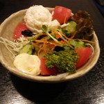 世界の山ちゃん - ミニ山ちゃんサラダ（430円）_2013年9月