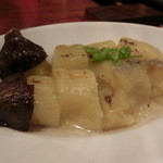 池袋ワイン倶楽部 - 焼きナスのレモンマリネ480円