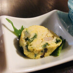 魚酔庭 - 湯葉入り玉子焼き 美味し