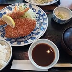 Katsu fuji - 海老ロースかつランチ