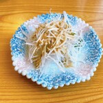 Ebi gokoro - 大根サラダ。ゴマドレッシングをかけました。