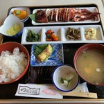 つばき茶屋 - イカ様定食 1500円