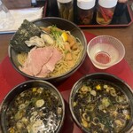 まんさくラーメン - 「お盆スペシャルつけ麺(1,200円)