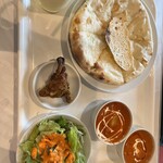 YAMA INDIAN KITCHEN - チーズナンセット