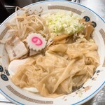 中華そば みたか - ワンタンメン油そば半熟卵付き