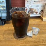 Tateshi Nagyuu Hambagu Ittou - アイスコーヒー