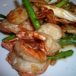 宝楽 - 大エビのエビミソ炒め＠９８０円