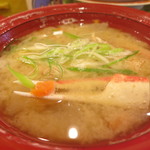 回転寿し トリトン - かに汁