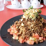 中華飯店 - 冷やし汁なし坦々麺