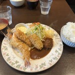 洋食SAEKI - ミックスランチ1200円