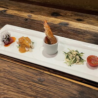 白碗竹快樓 祇園店 - 前菜盛りあわせ