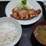 Echigoya - 豚ロースステーキ定食