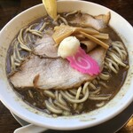 秋刀魚煮干し蕎麦 高倉 - さんま煮干しそば（930円）