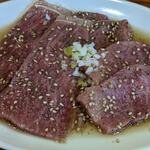 松翔苑 - 塩ダレのカルビ、イチボ(6000円のコース料理)