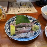 活魚料理 広海 - アジのお造り