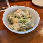 活魚料理 広海 - エビとブロッコリーのタルタルサラダ