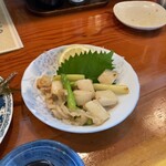 活魚料理 広海 - ホタテアスパラバター焼き