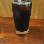 キッチン ブルー グローブ - アイスコーヒーのアップ