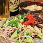 Grilled Ramen at a food stall