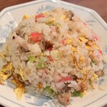 高伸 - チャーハンセット1,030円
チャーハン、ワンタン