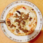 サイゼリヤ - 野菜ときのこのピザ　400円