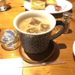 TEA ROOM Yuki Usagi - アイスカフェオレ（斜め上から）