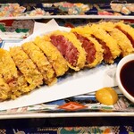 Japanese black beef rare cutlet