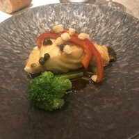 The Arts Fusion - メインは魚をチョイス。
