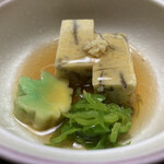 なな川 - 煮穴子の柳川巻繊蒸し