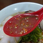 Menya Mujaki - スープ