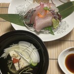 なな川 - ⭐️刺身は分厚くプリップリ。