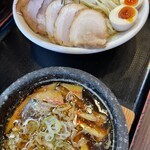 つけ麺 丸和 - 嘉六つけ麺全部のせ