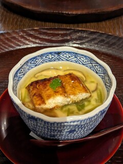 Karuizawa Japanese cuisine Oshima - 鰻魚冷茶碗蒸