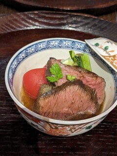 Karuizawa Japanese cuisine Oshima - 牛肉燉煮拼盤