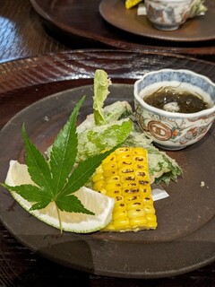 Karuizawa Japanese cuisine Oshima - 蔬菜天婦羅