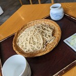 浅間 翁 - 夫のざる蕎麦（大盛）　