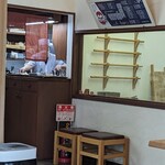 浅間 翁 - 蕎麦打ち場があります