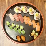 お持ち帰り すし健 - 勝手に盛ってみた