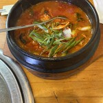 韓国家庭料理どらじ - ユッケジャンスープ